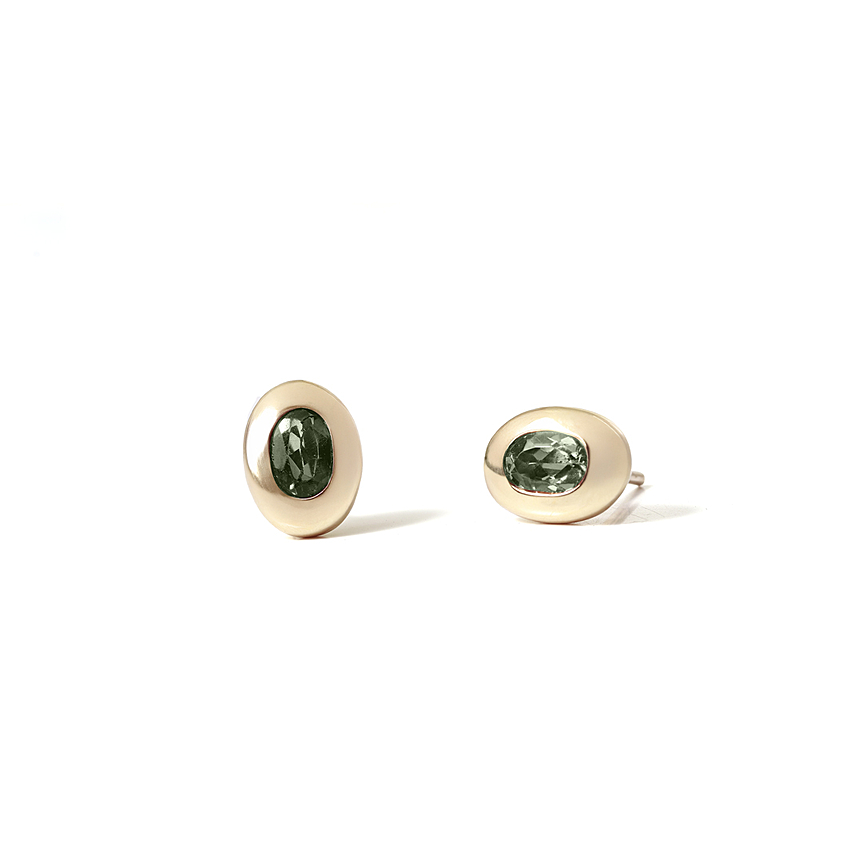 imagem do produto Brinco Bold Turmalina Verde