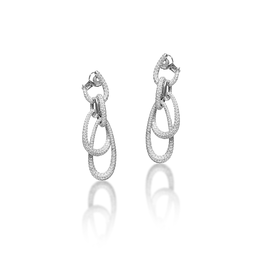 imagem do produto Brinco Elos Pav�