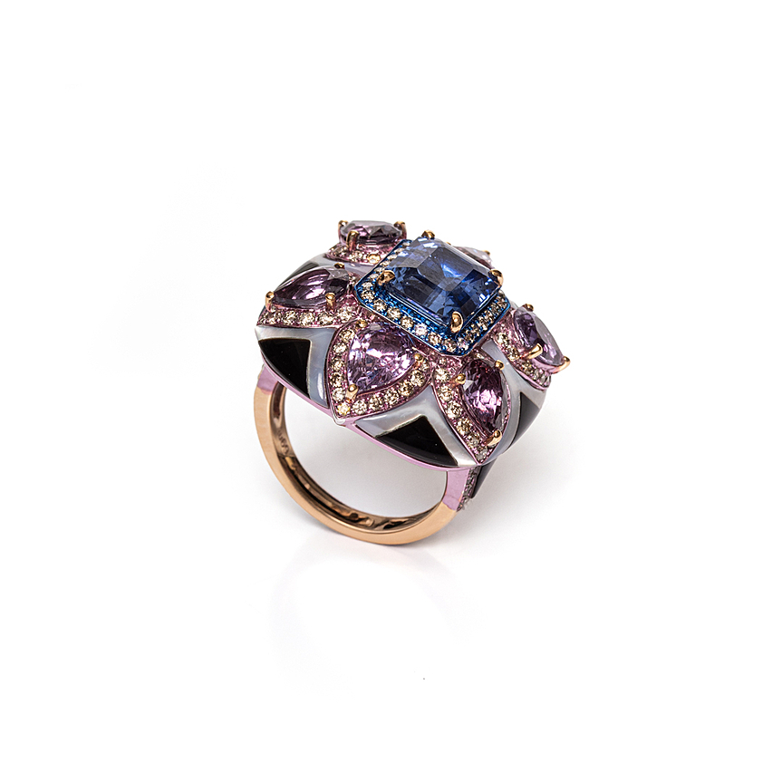 imagem do produto Anel Safira Ceylon