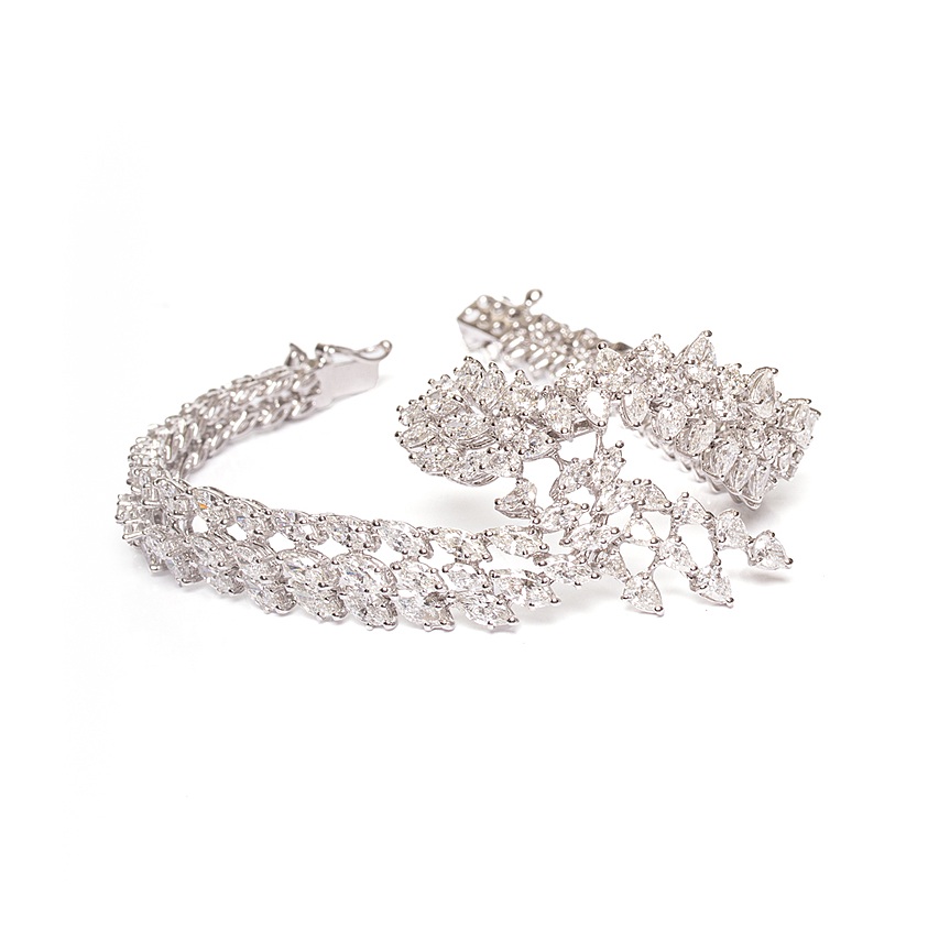 imagem do produto Pulseira Gotas Navetes