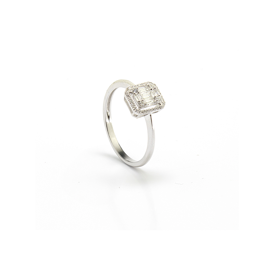 imagem do produto Anel Quadrado Moldura