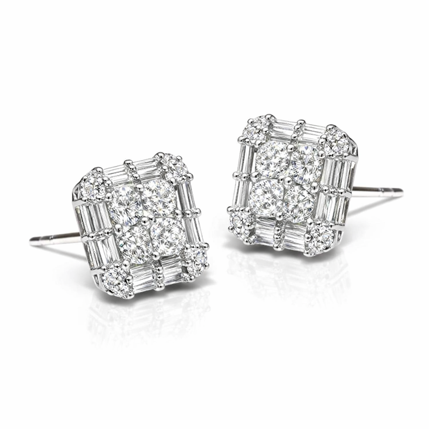 imagem do produto Brinco Pizza Quadrado