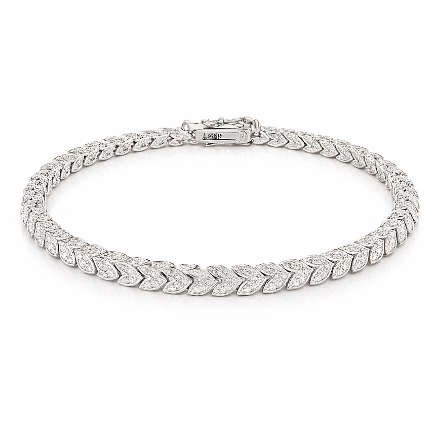 imagem do produto Pulseira Riviera com 119 Diamantes