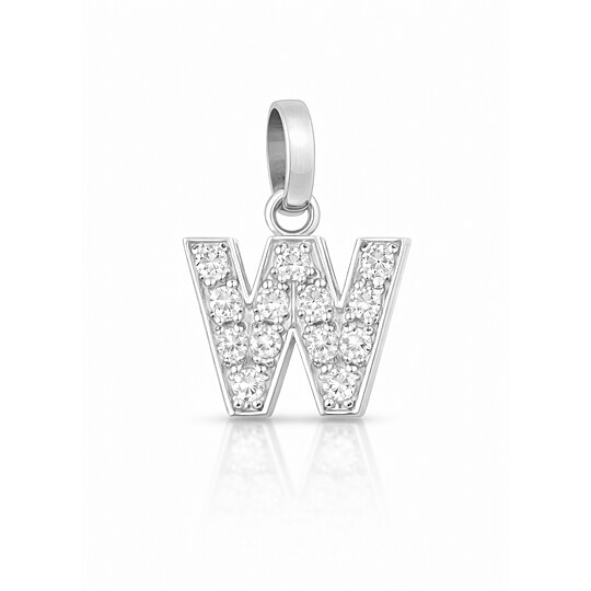 Pendente Letra W