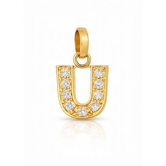 Pendente Letra U