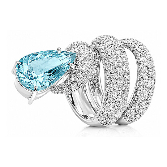 Anel Cobra Pave
