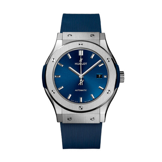 Hublot Classic Fusion Chronograph Titanium Blue 42mm