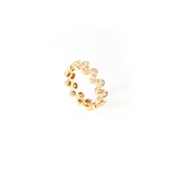 ANEL BUBBLES OURO AMARELO