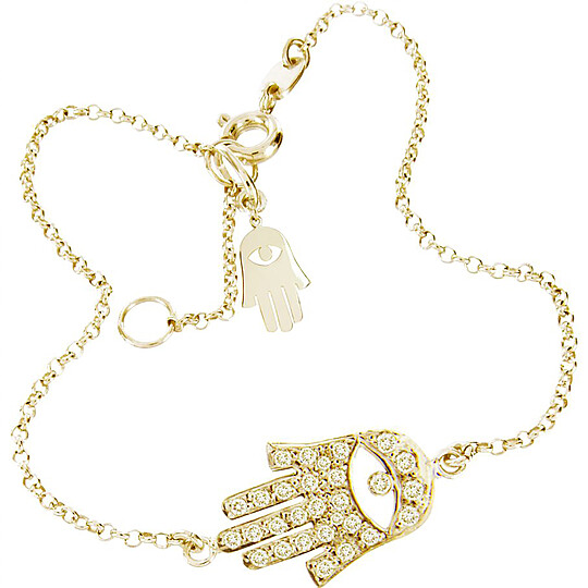 Pulseira Hamsa Mão