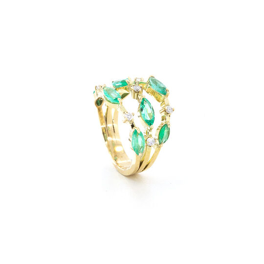 Anel Cardume Esmeraldas