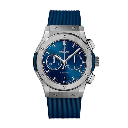 Hublot Classic Fusion Chronograph Titanium Blue 42mm