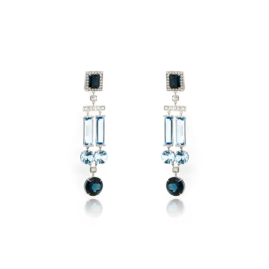 Brinco Deco Topázios