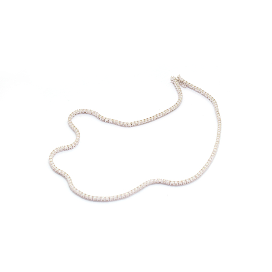 Gargantilha 5pts 160 brilhantes 43cm