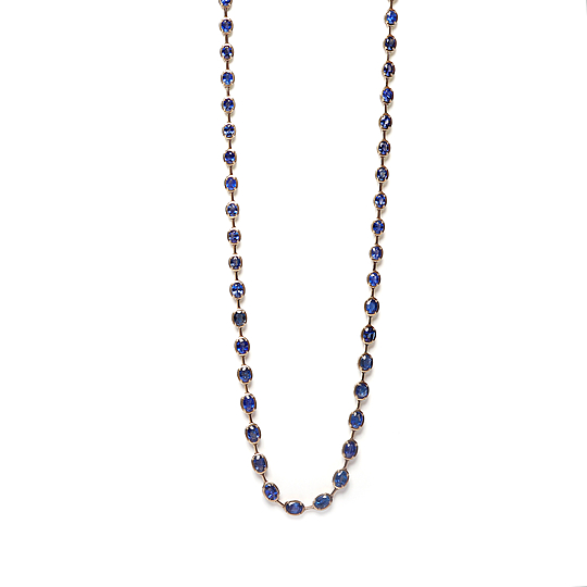 Gargantilha Rivera Bold Safiras