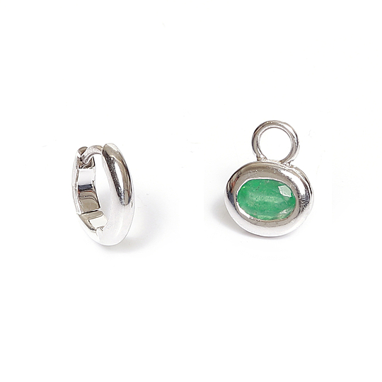 Brinco Bold Esmeralda