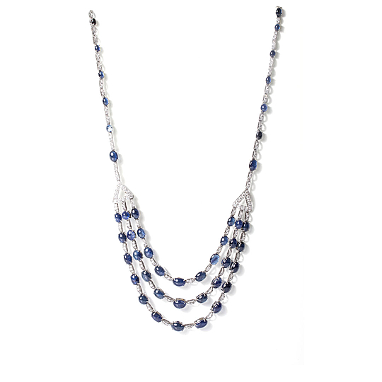 Gargantilha Voltas Safira