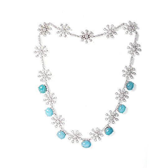 Gargantilha Floral Paraíba