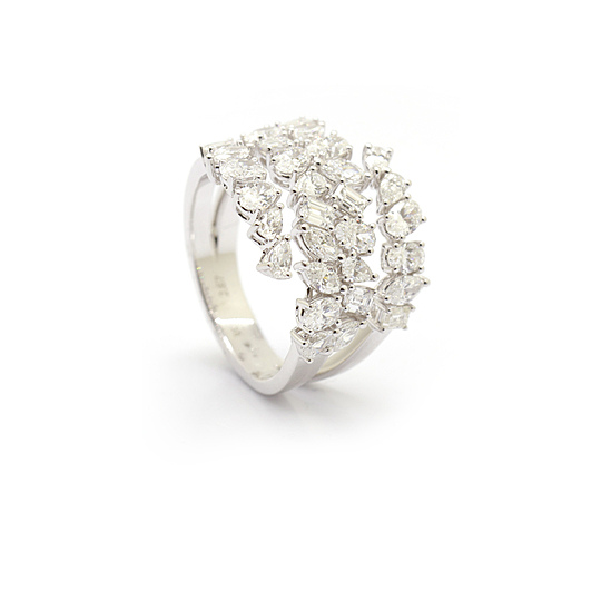 Anel Voltas Brilhantes