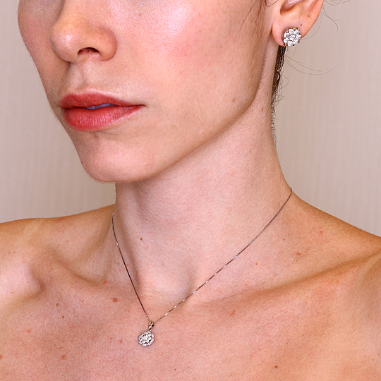 Pendente Flor Brilhantes