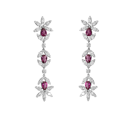 Brinco Flor Rubelita