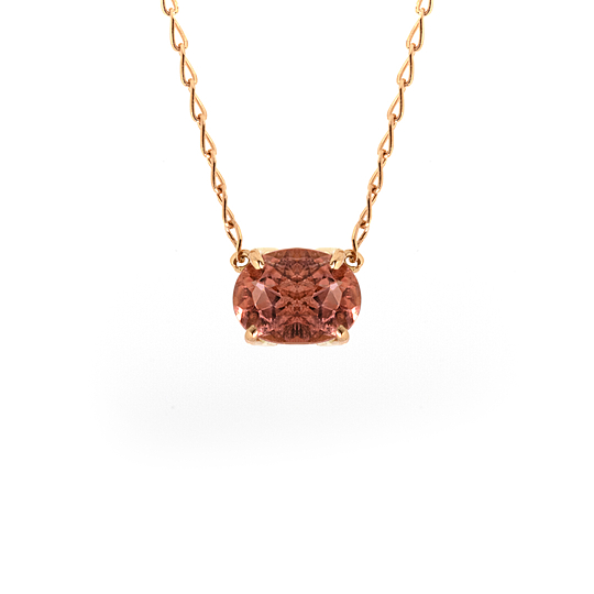 Gargantilha Turmalina Rosa