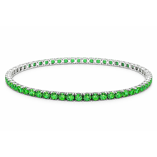 Pulseira Riviera Safira Verde