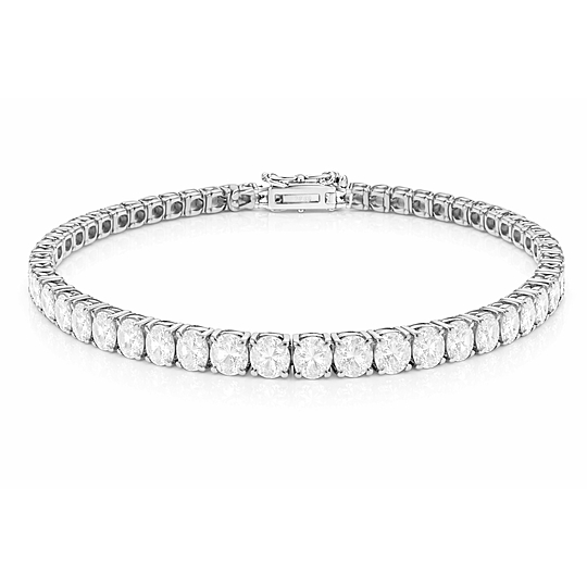 Pulseira Riviera com 43 Diamantes