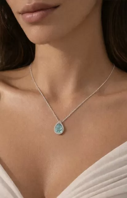 Comprar Gargantilha Gota Paraíba