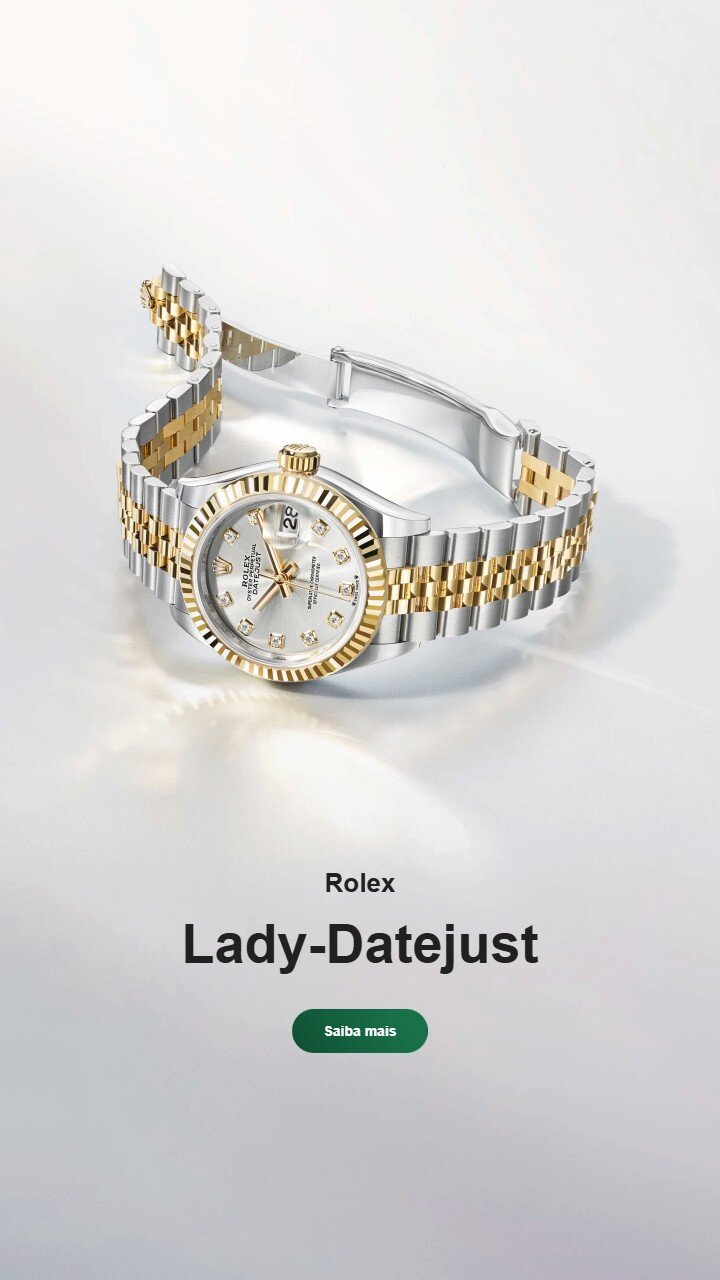 saiba mais sobre o Rolex Lady-Datejust  - Oficial Rolex Sara Joias