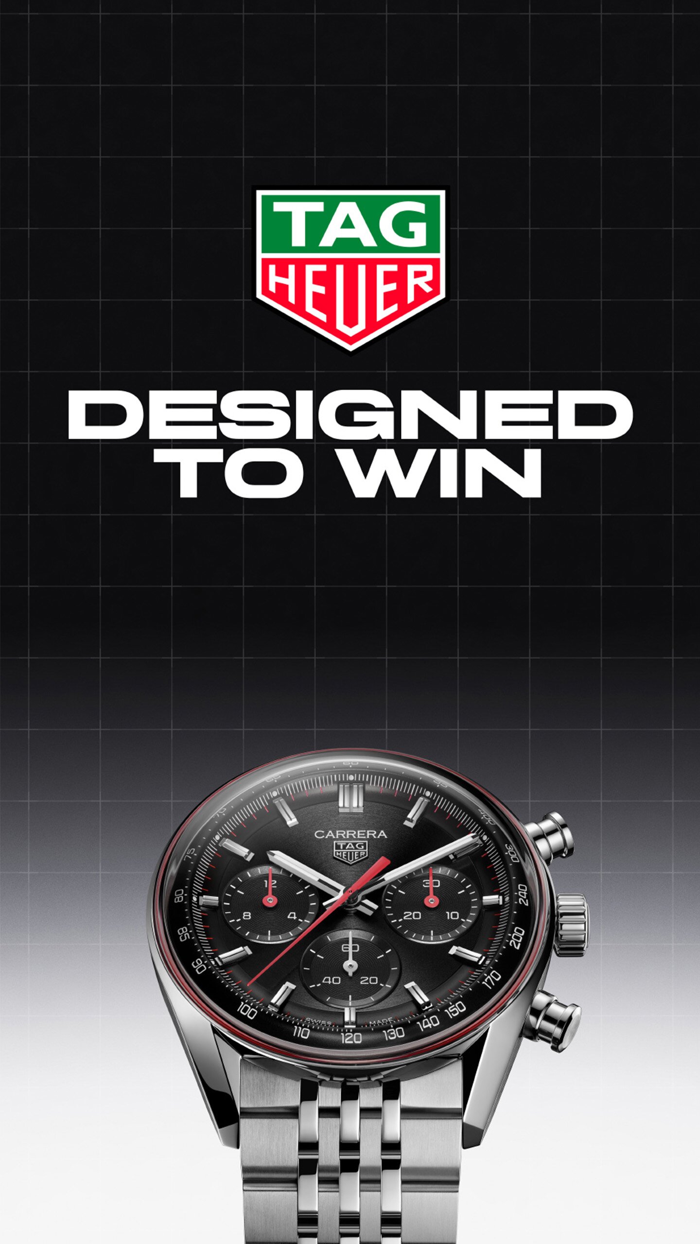 TAG Heuer Designed To Win - Sara Distribuidor Oficial